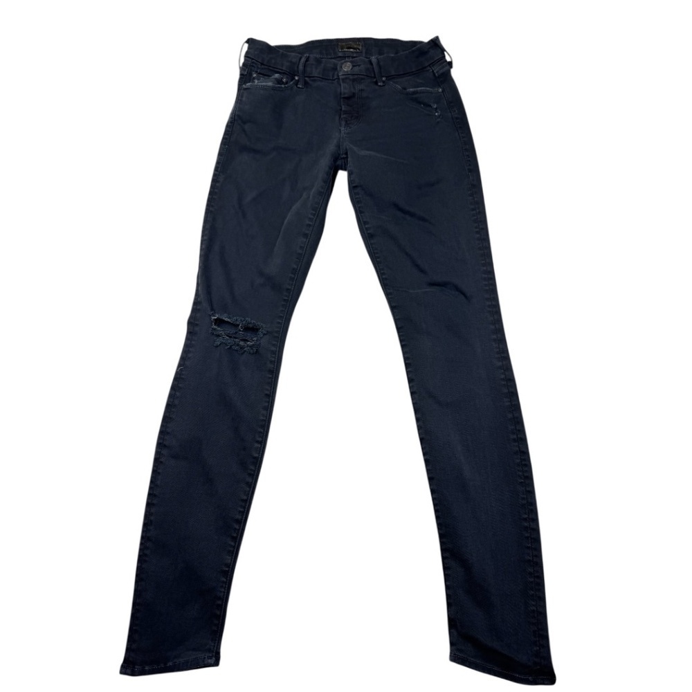 MOTHER The Looker Black Out Jeans